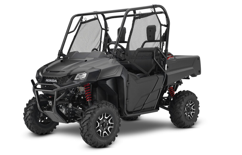 2018 Honda Pioneer 700 DLX matte gray metallic