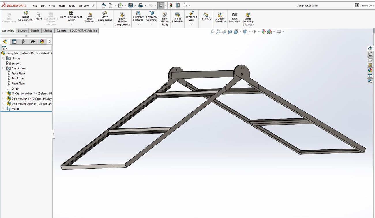 Adjustable Dish Mount