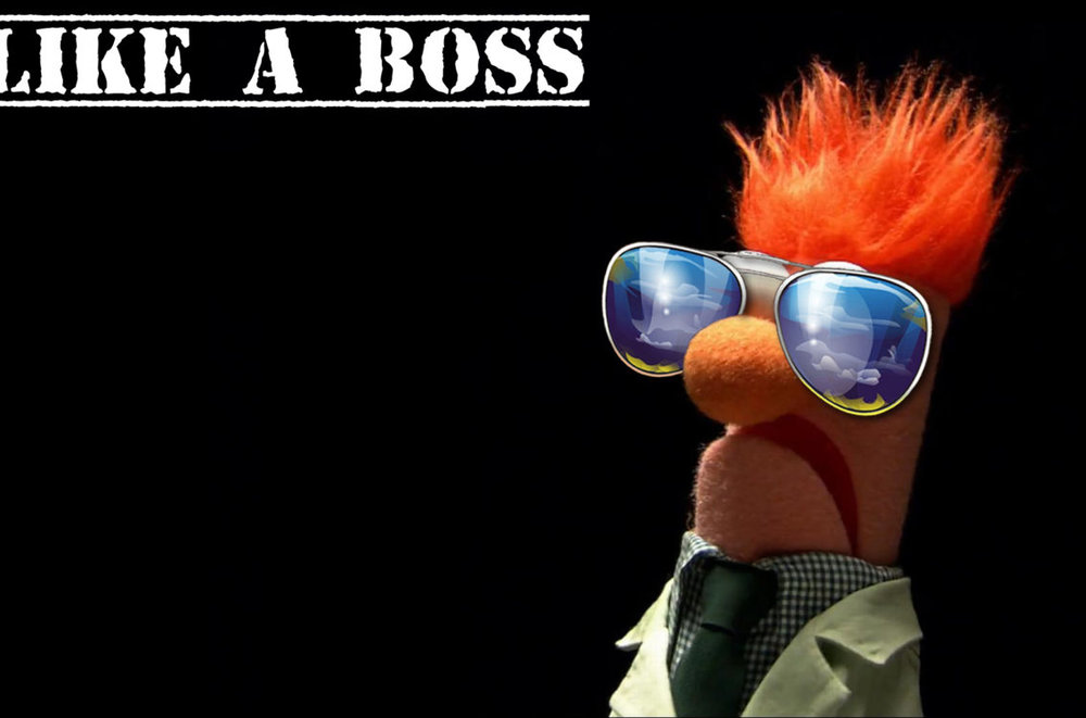 Beaker the muppet show like a boss 1134x750