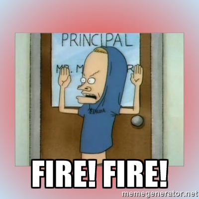 Beavis Fire Fire