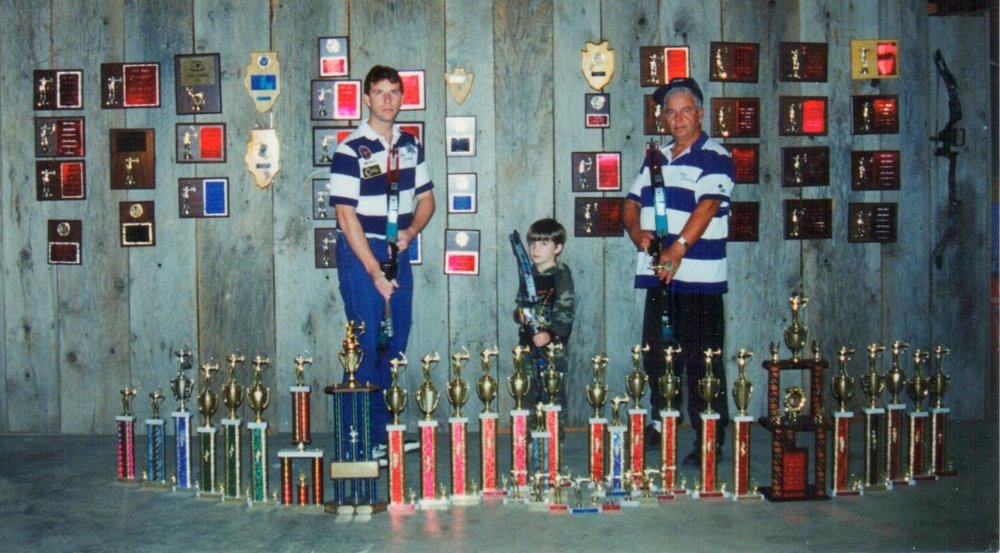 Bob Bobby Sean Stovall Taken end of 1993 3D Archery Tournamen