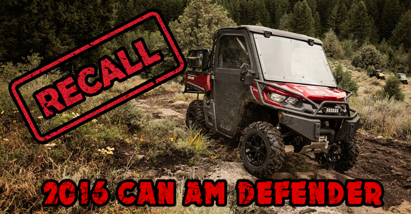 Canam recall