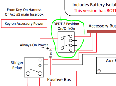 Dpdt switch