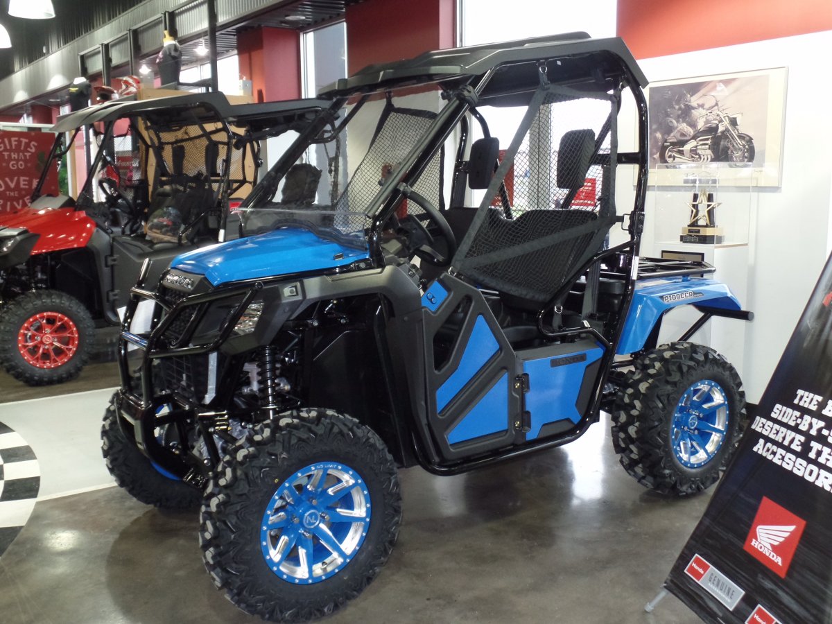 Honda Pioneer 500 Blue 2