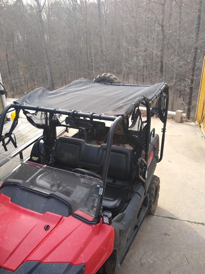 2018 Honda Pioneer 700-4 Sunshade