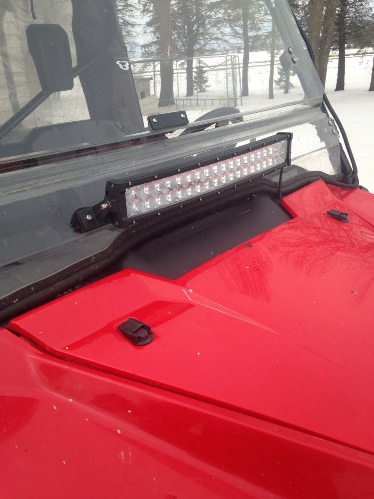 Light bar relocate