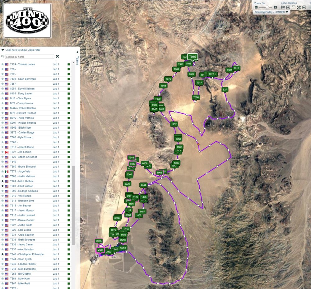 Live Tracking Page