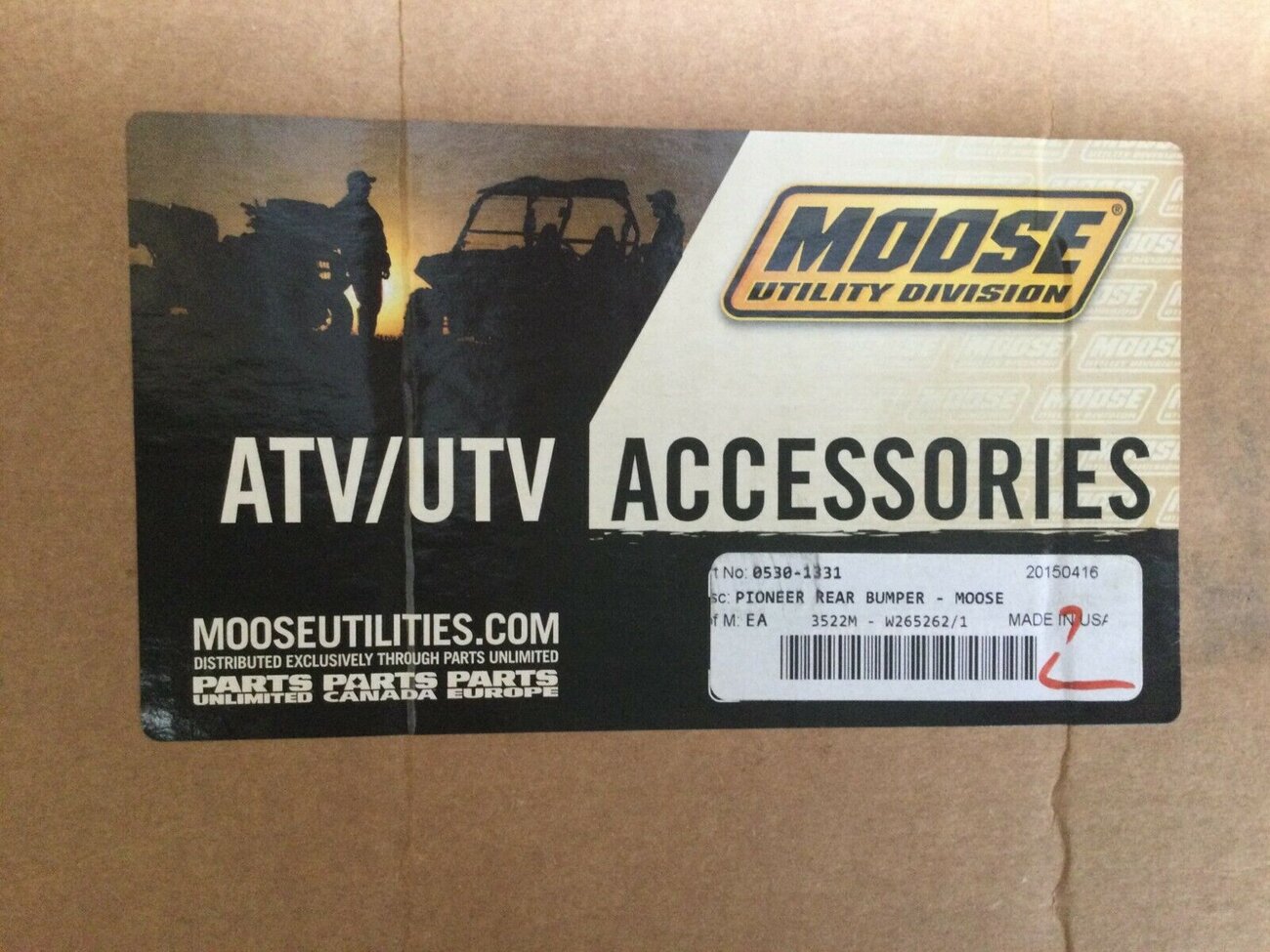 Moose rear bumper box