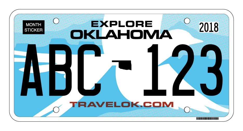 Newoklalicenseplate