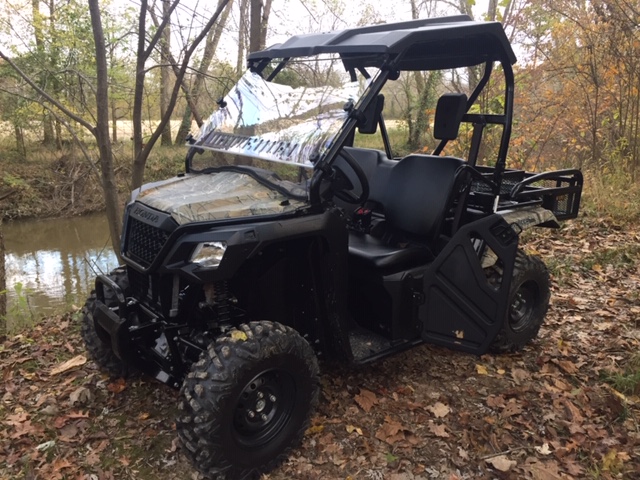 Pioneer front windshield