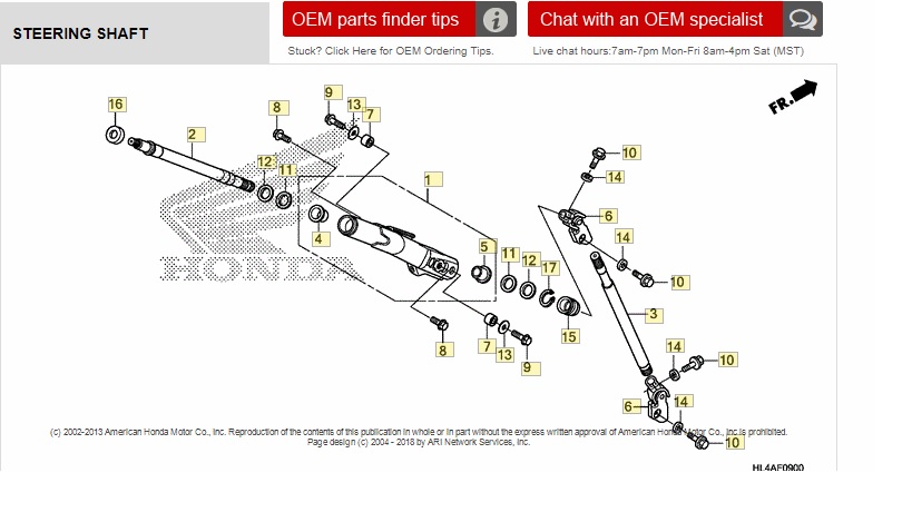 Steering shaft