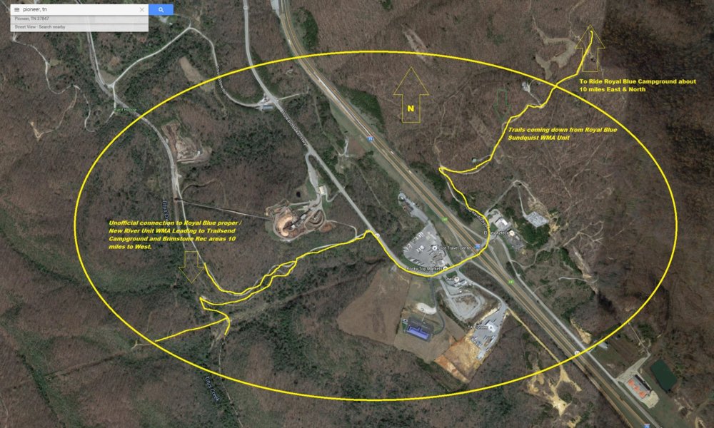 TN WMA connector for Royal Blue Sundquist New River  Brimstone