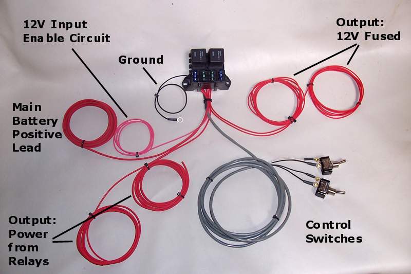 UTV FuseBlock Labeled 1