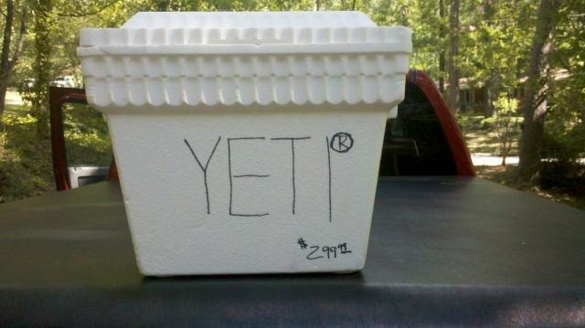 Yeti cooler