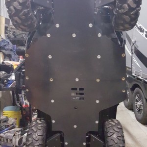 SSS OFFROAD 3/8" UHMW full skids. Underside now fully protected.