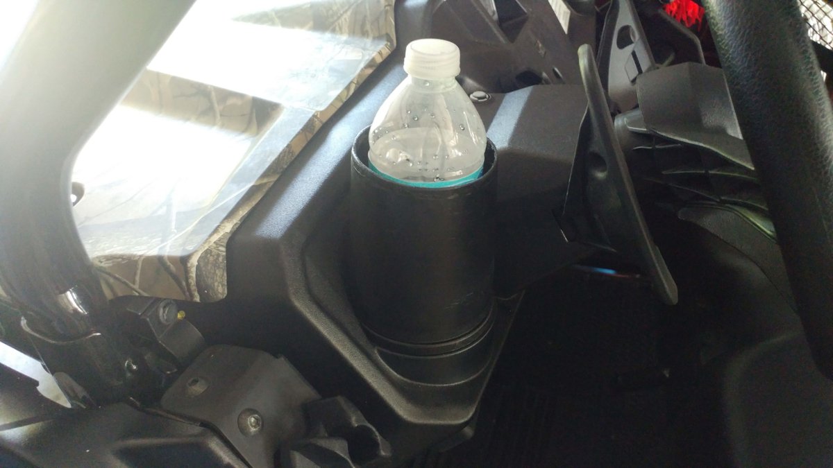 Cup Holder W Water Bottle Copy