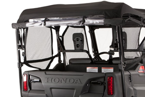 Pioneer700 2014 fabric rear door 4p blk o