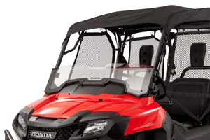 Pioneer700 2014 poly half windscreen