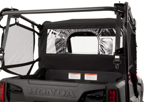 Pioneer700 2014 soft rear panel 2p-4p o blk