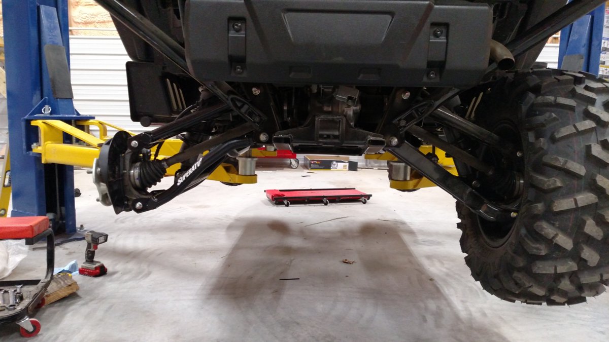 SuperATV Rear Arm Install